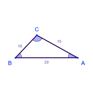 Law of Cosines Calculator